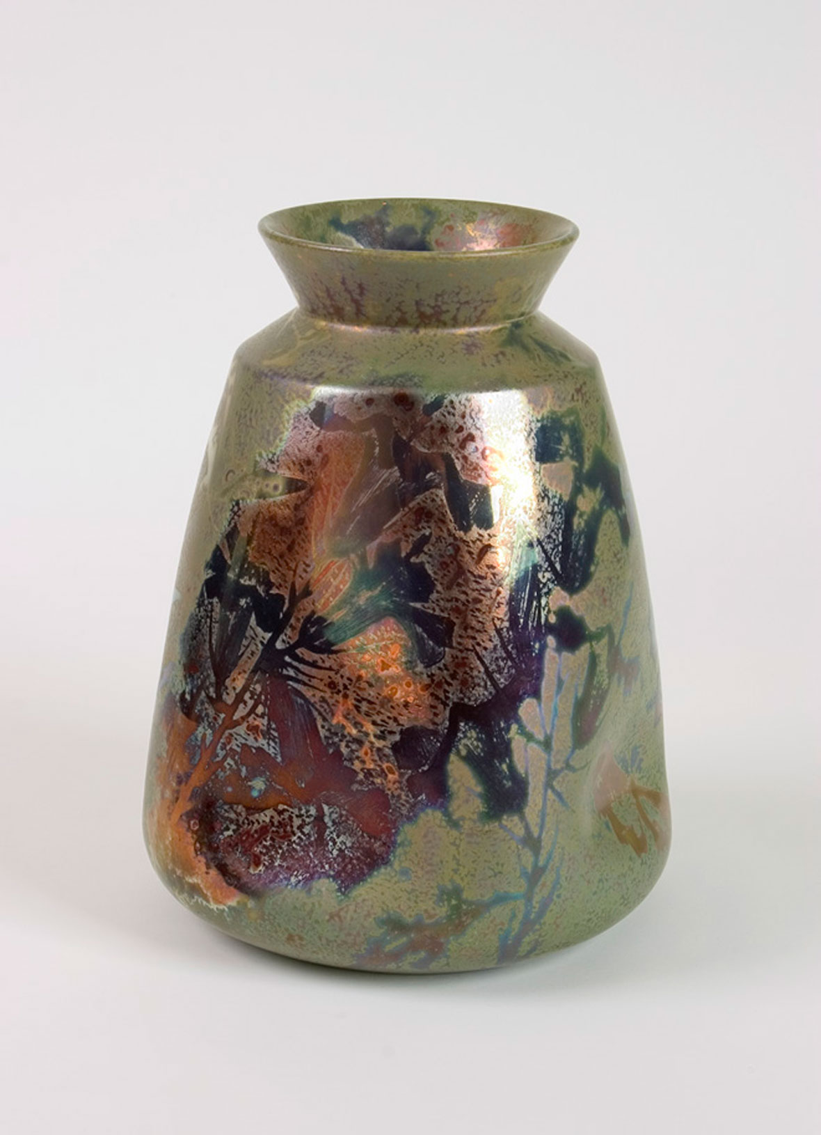 Massier and Levy Iridescent Vase